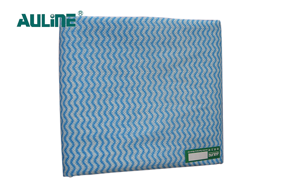 Série de celulose de madeira impressa sob não tecido spunlace