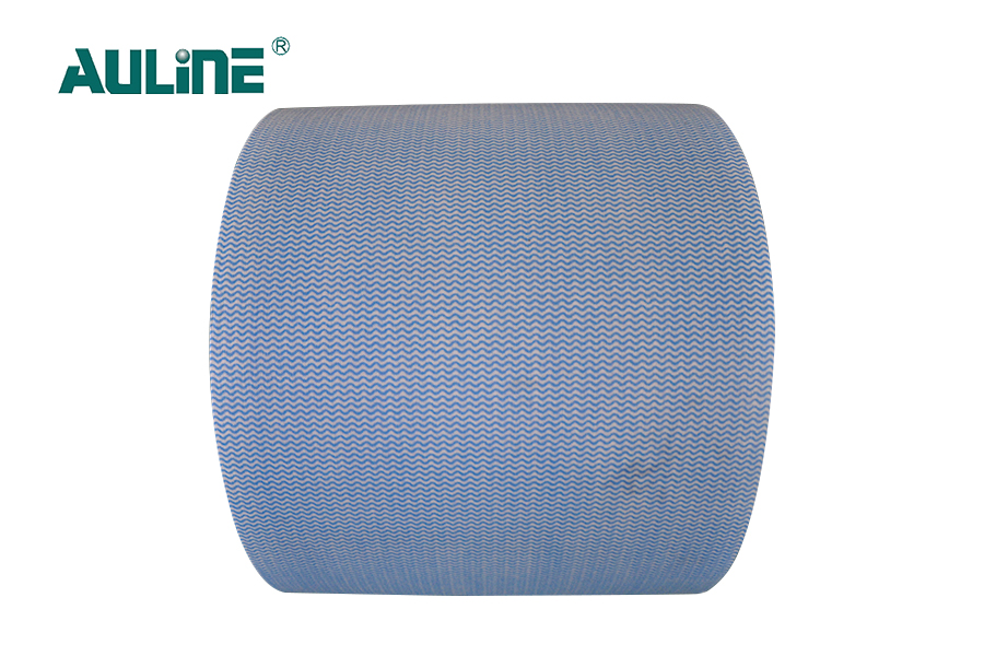 Série de celulose de madeira impressa sob não tecido spunlace